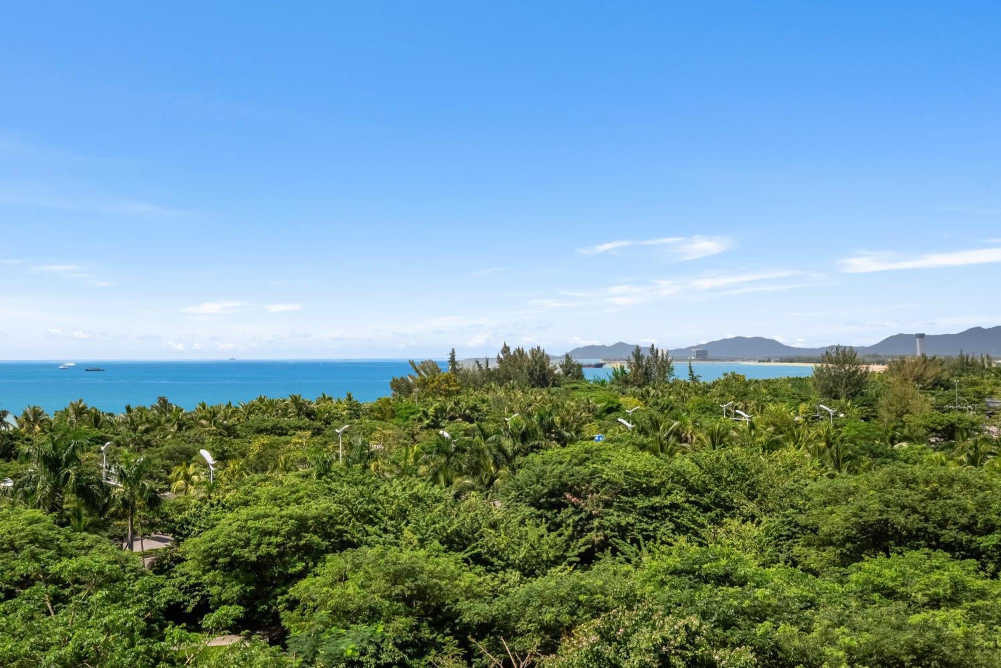 Puhai Sea View Apt By Hailan Tour At Sanya Yazhou Bay#Only 100 Meters To Beach And Sea Swimming Area Esterno foto