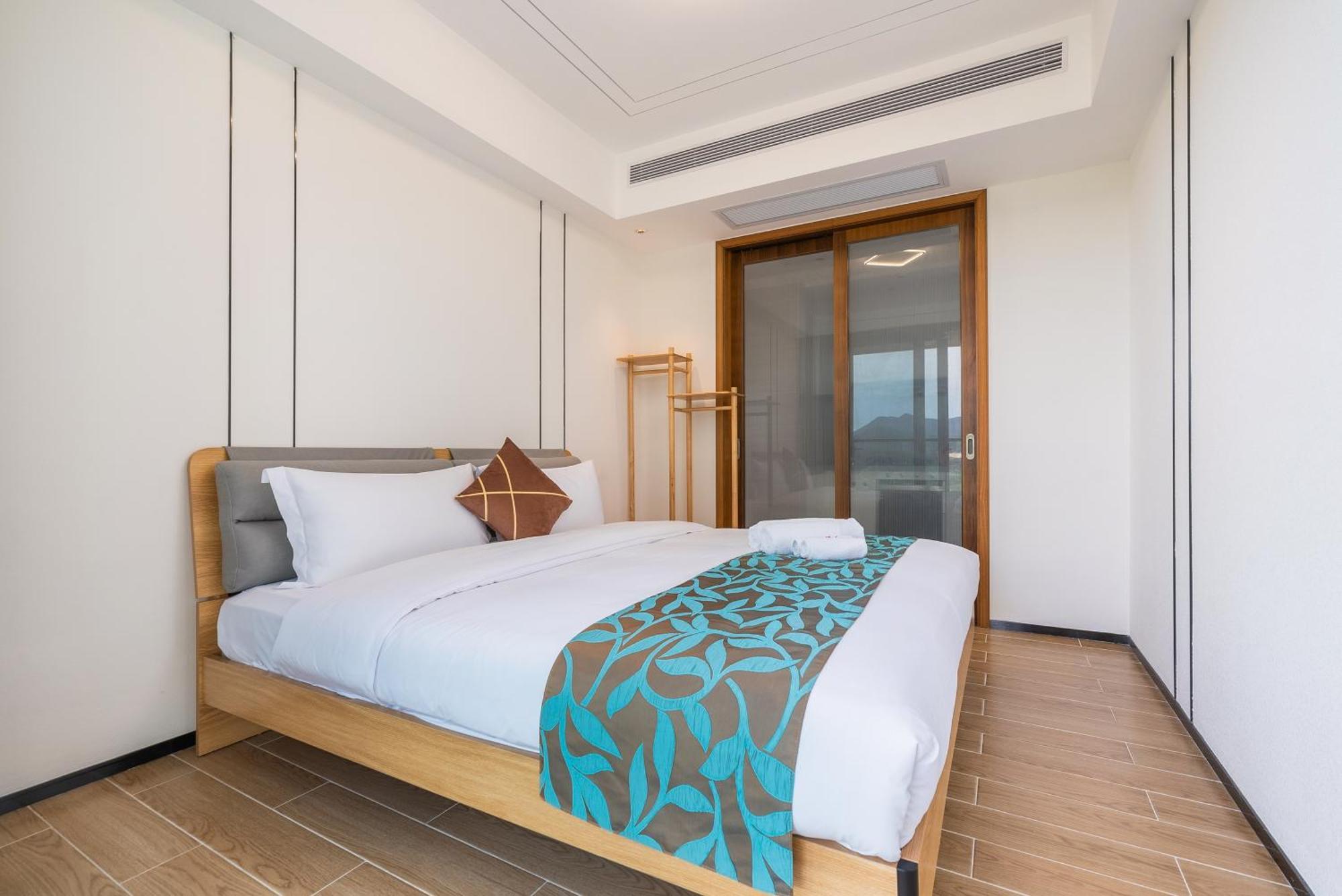 Puhai Sea View Apt By Hailan Tour At Sanya Yazhou Bay#Only 100 Meters To Beach And Sea Swimming Area Esterno foto