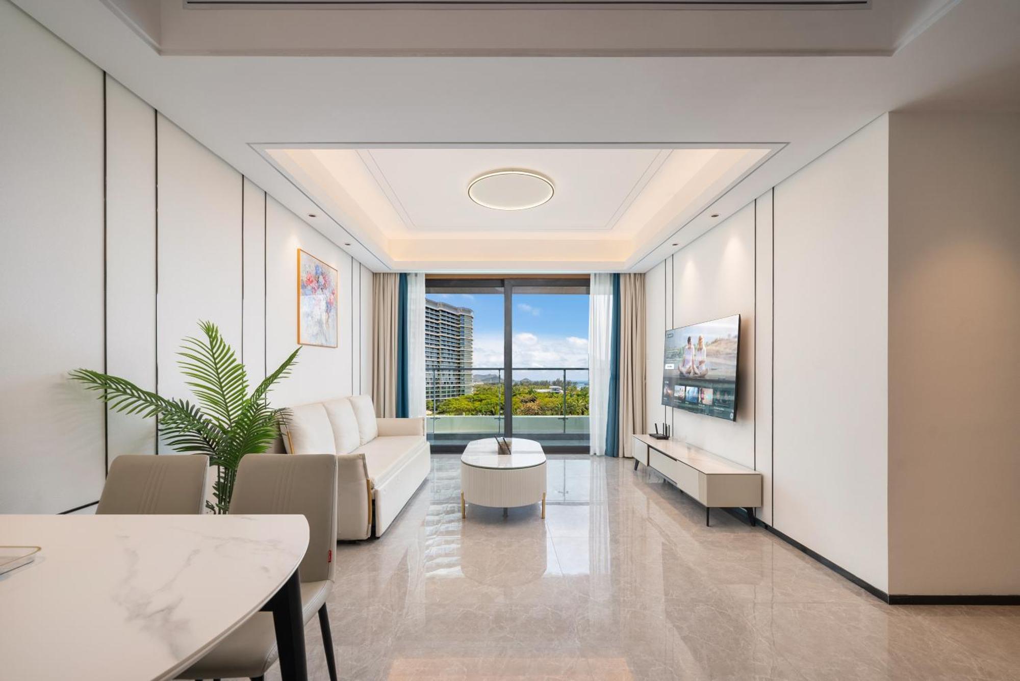 Puhai Sea View Apt By Hailan Tour At Sanya Yazhou Bay#Only 100 Meters To Beach And Sea Swimming Area Esterno foto