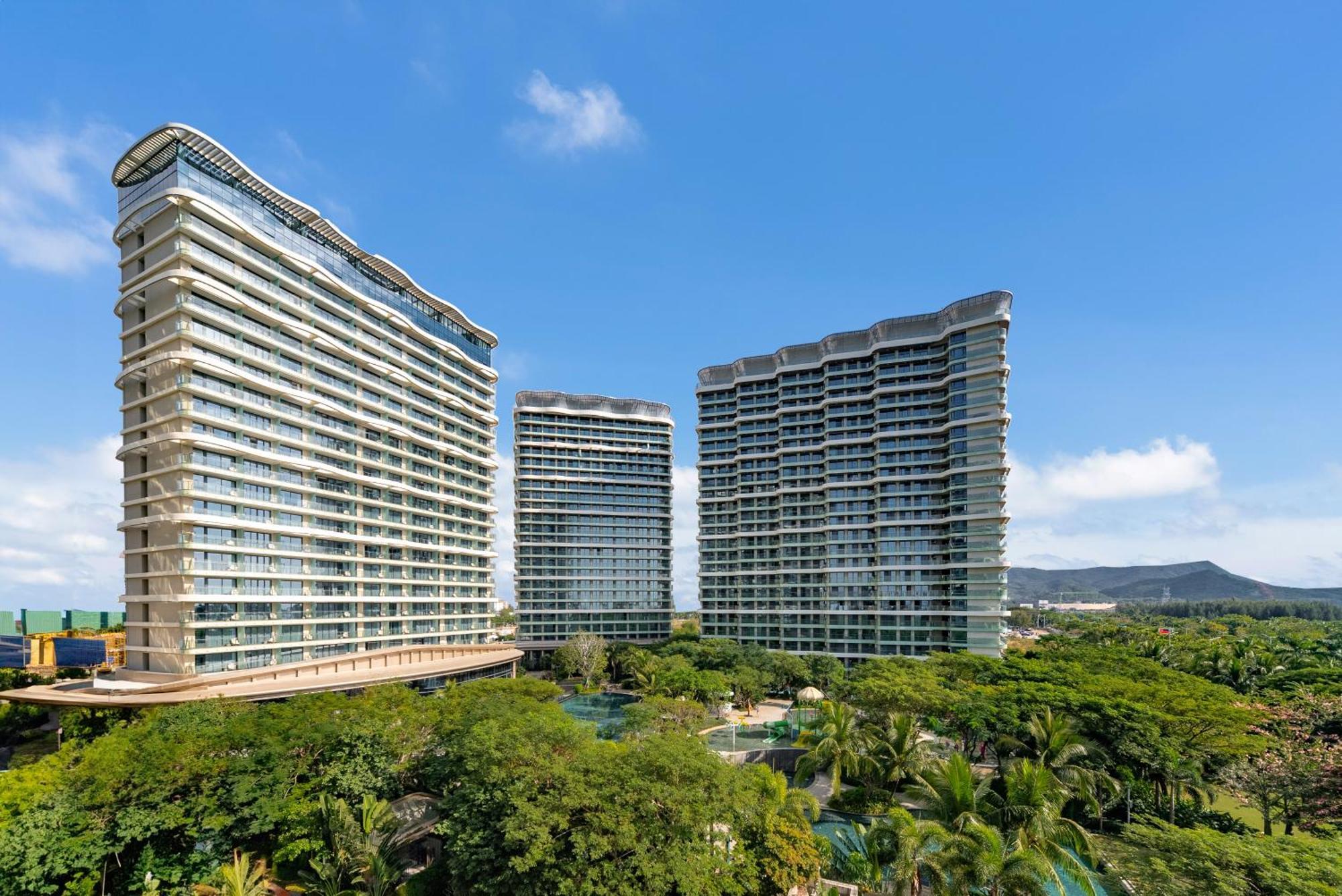 Puhai Sea View Apt By Hailan Tour At Sanya Yazhou Bay#Only 100 Meters To Beach And Sea Swimming Area Esterno foto