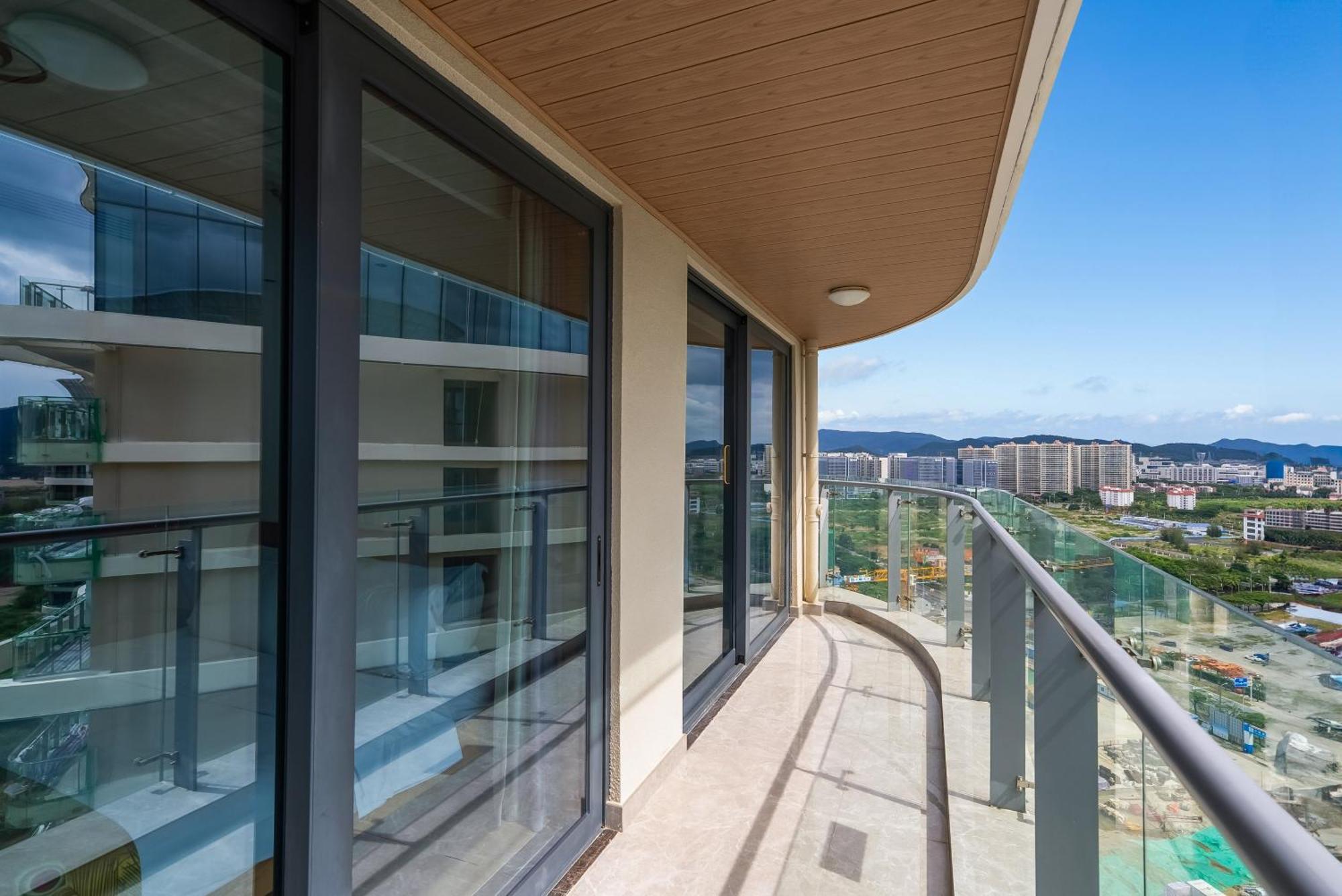 Puhai Sea View Apt By Hailan Tour At Sanya Yazhou Bay#Only 100 Meters To Beach And Sea Swimming Area Esterno foto