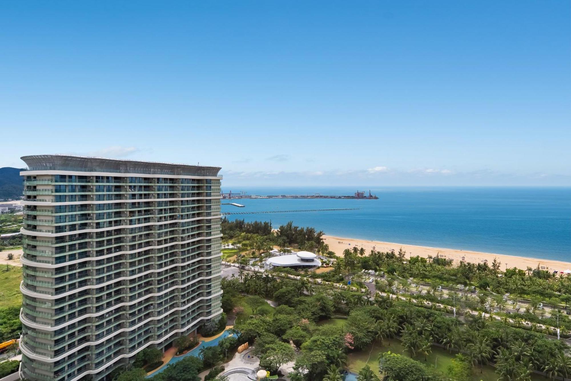 Puhai Sea View Apt By Hailan Tour At Sanya Yazhou Bay#Only 100 Meters To Beach And Sea Swimming Area Esterno foto