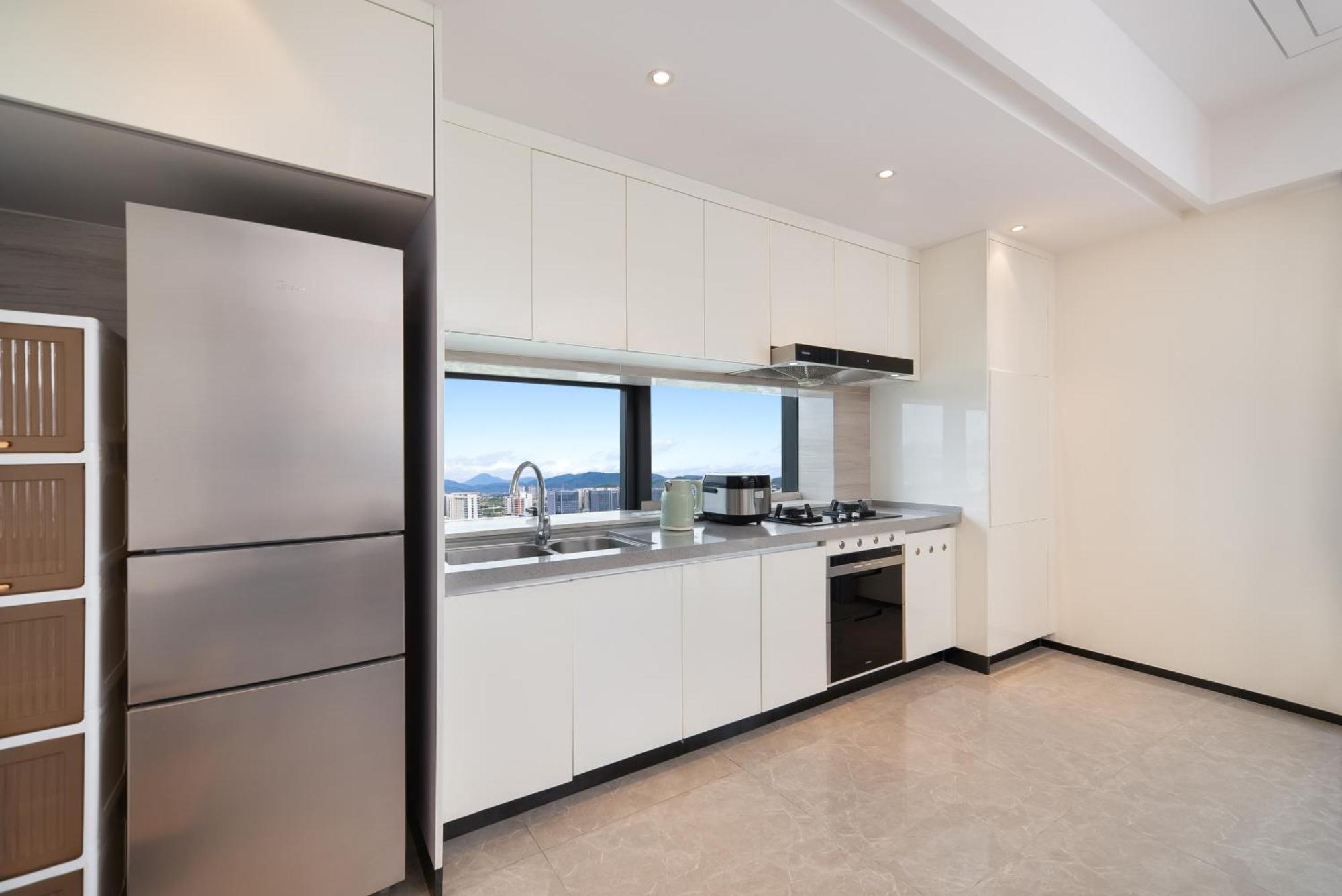 Puhai Sea View Apt By Hailan Tour At Sanya Yazhou Bay#Only 100 Meters To Beach And Sea Swimming Area Esterno foto