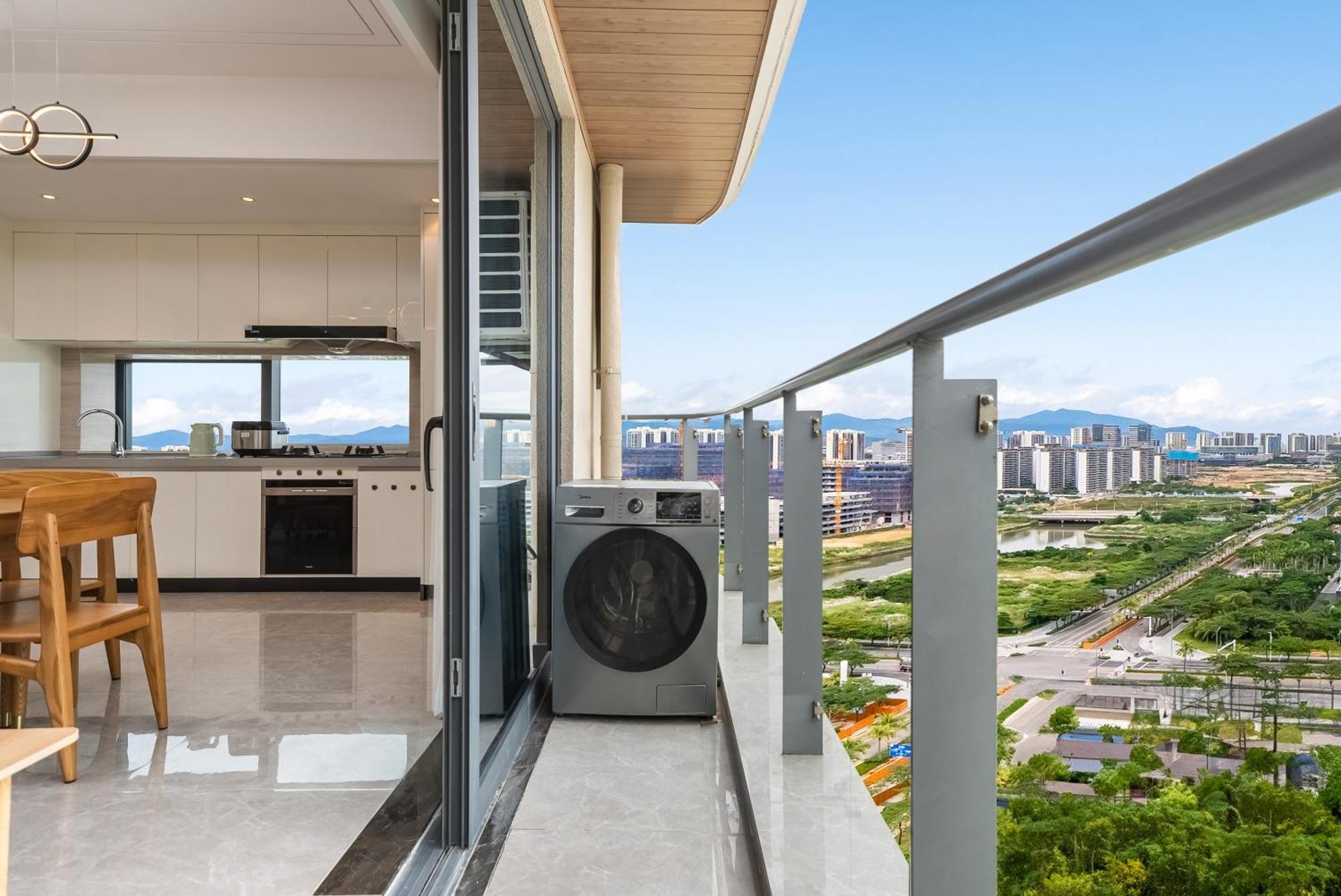 Puhai Sea View Apt By Hailan Tour At Sanya Yazhou Bay#Only 100 Meters To Beach And Sea Swimming Area Esterno foto