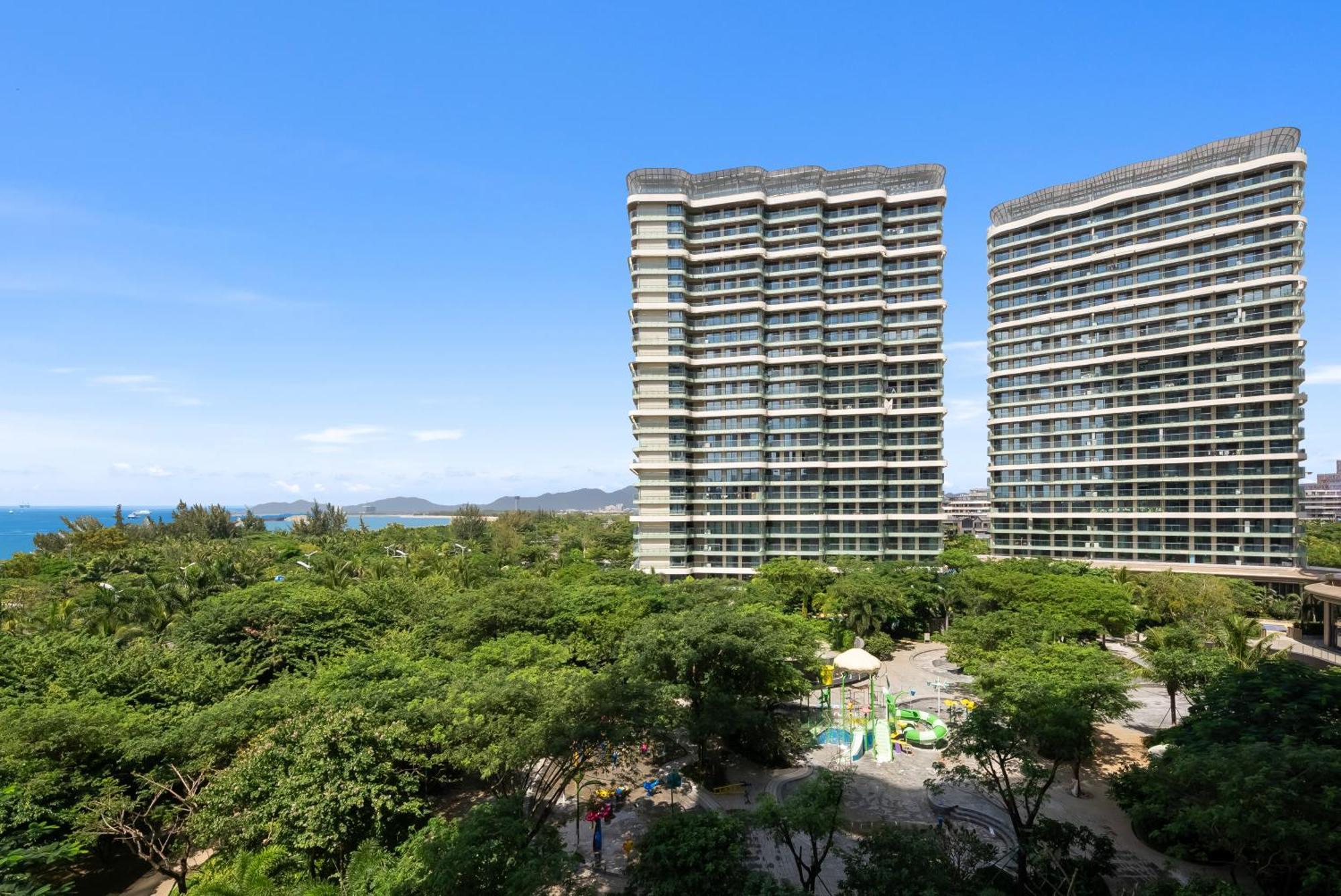 Puhai Sea View Apt By Hailan Tour At Sanya Yazhou Bay#Only 100 Meters To Beach And Sea Swimming Area Esterno foto