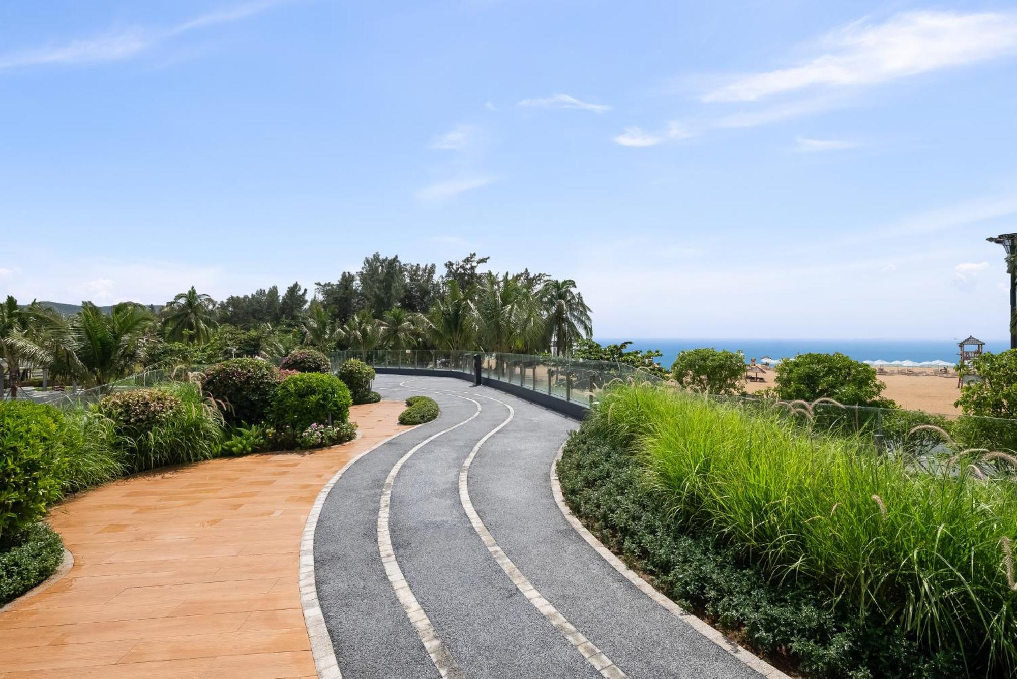 Puhai Sea View Apt By Hailan Tour At Sanya Yazhou Bay#Only 100 Meters To Beach And Sea Swimming Area Esterno foto