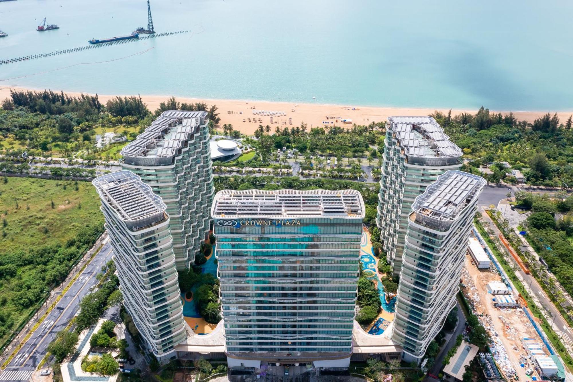 Puhai Sea View Apt By Hailan Tour At Sanya Yazhou Bay#Only 100 Meters To Beach And Sea Swimming Area Esterno foto