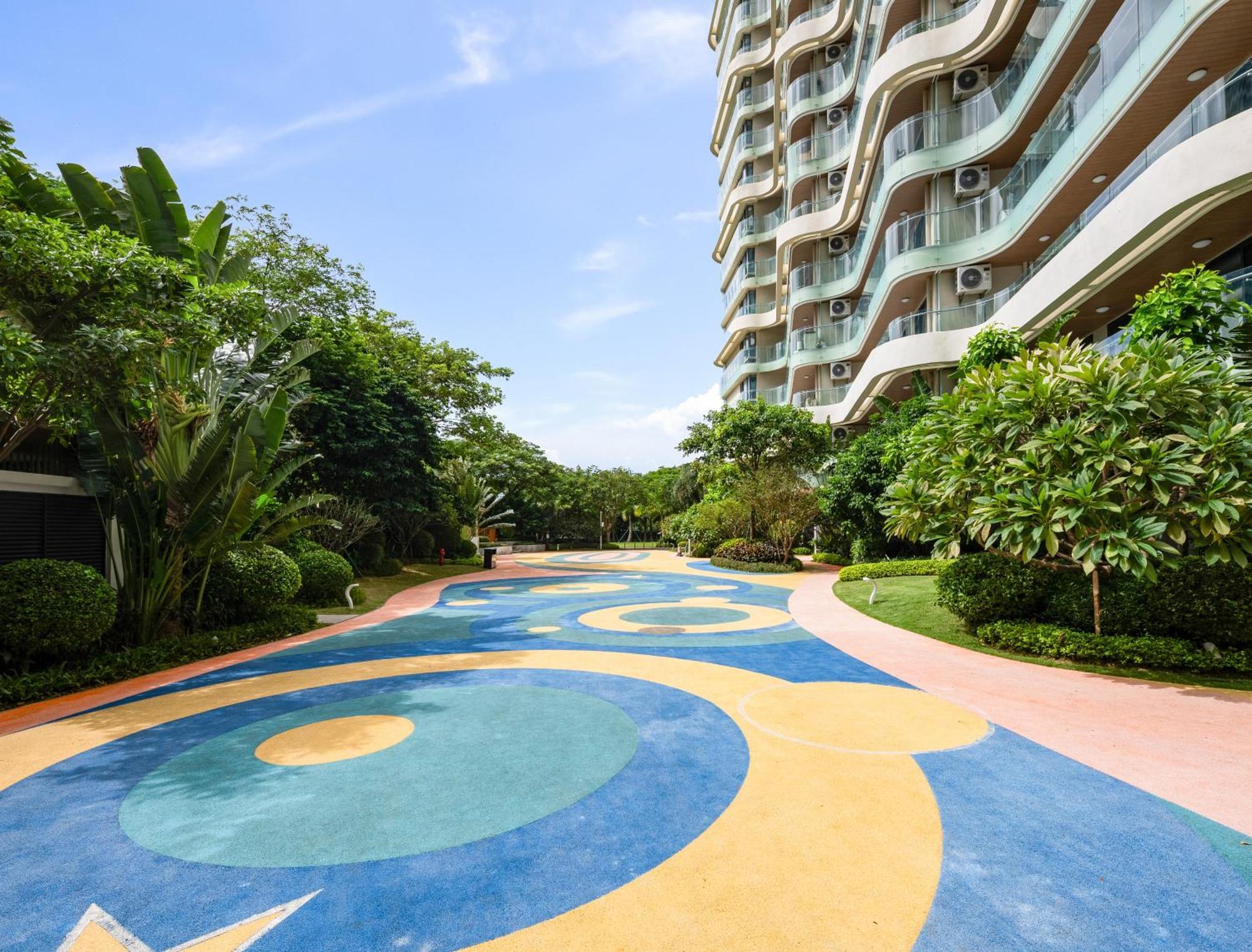 Puhai Sea View Apt By Hailan Tour At Sanya Yazhou Bay#Only 100 Meters To Beach And Sea Swimming Area Esterno foto